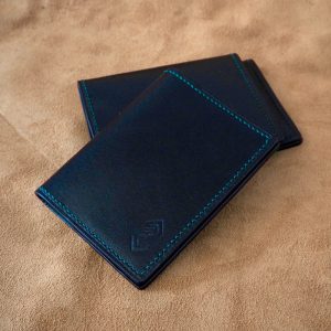 Portfel na karty Box calf